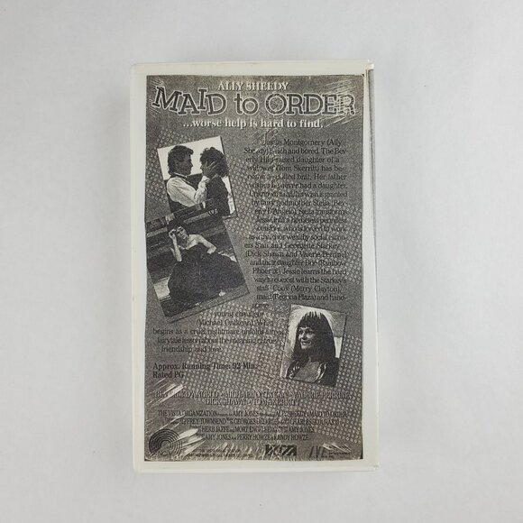 Maid To Order VHS Tape 1987 - Ally Sheedy Vtg - Picture 4 of 8